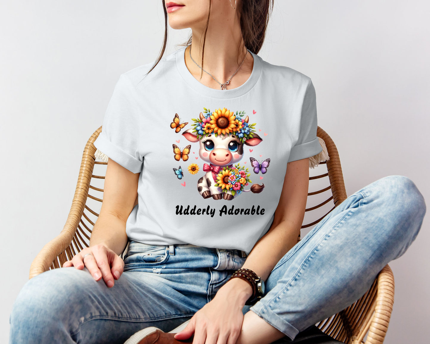 Udderly Adorable Bella+Canvas Short Sleeve T-Shirt