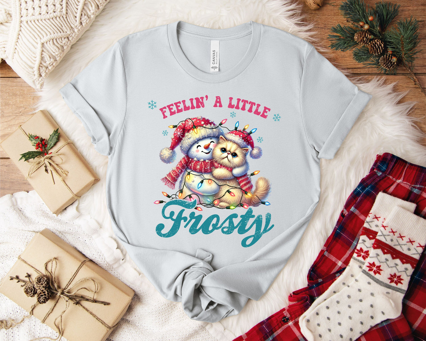 Feelin' a Little Frosty Bella+Canvas Tee