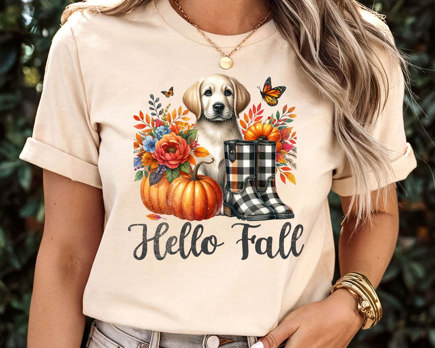 Hello Fall Bella+Canvas Tee