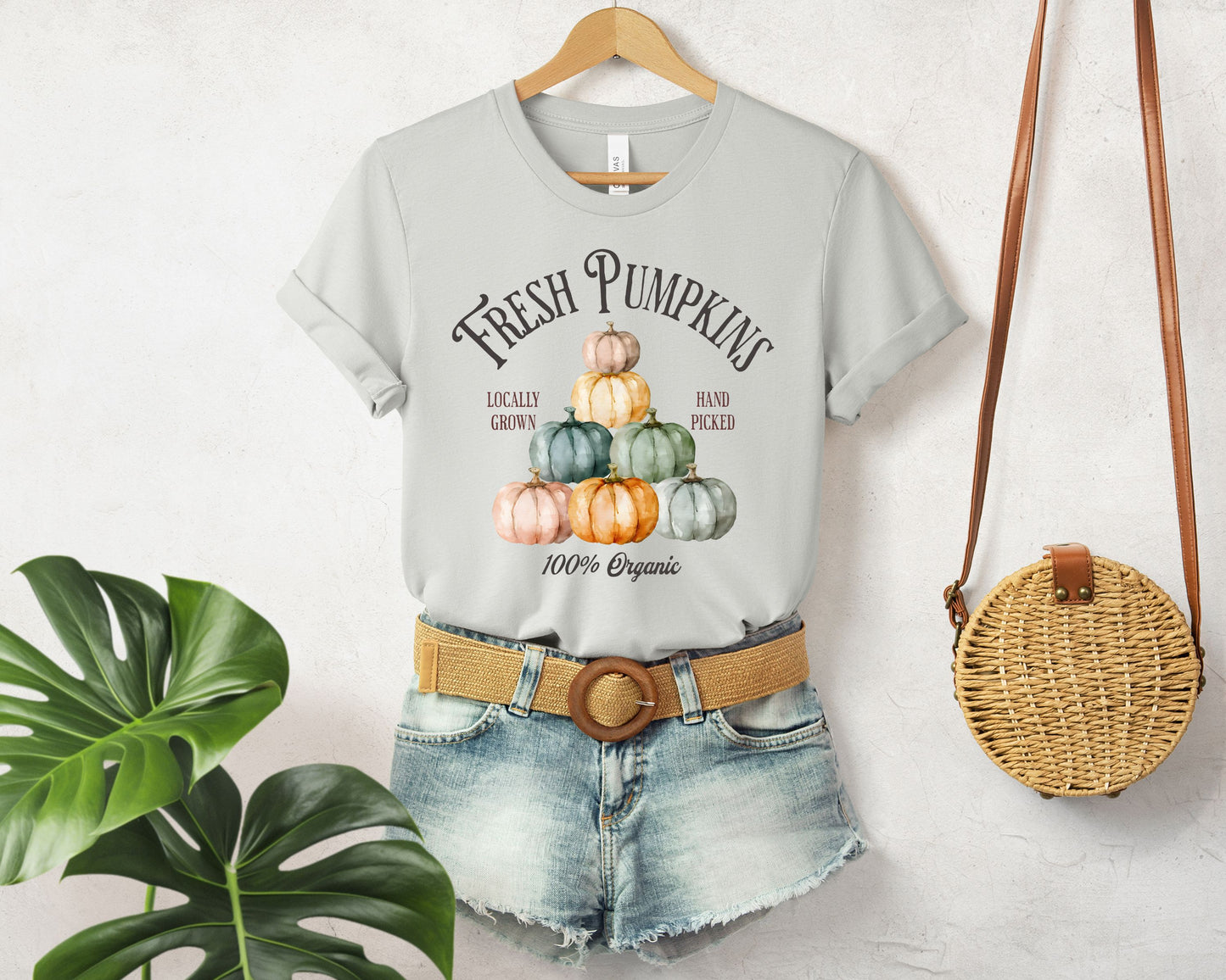 Fresh Pumpkins Bella+Canvas Tee