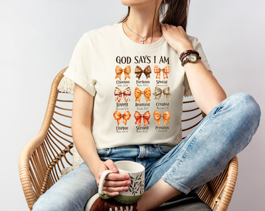 God Says Bella+Canvas Tee