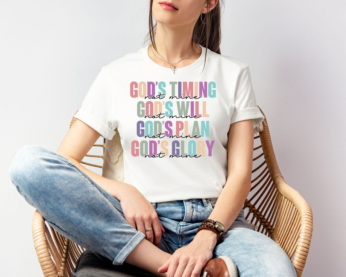 Gods Timing Bella+Canvas Tee