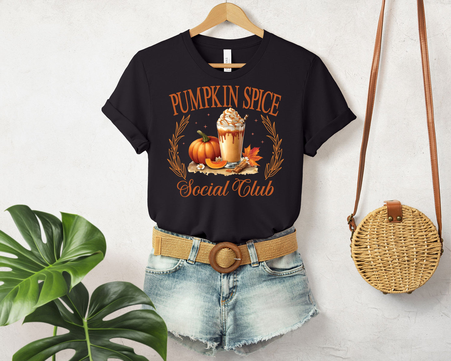 Pumpkin Spice Bella+Canvas Tee