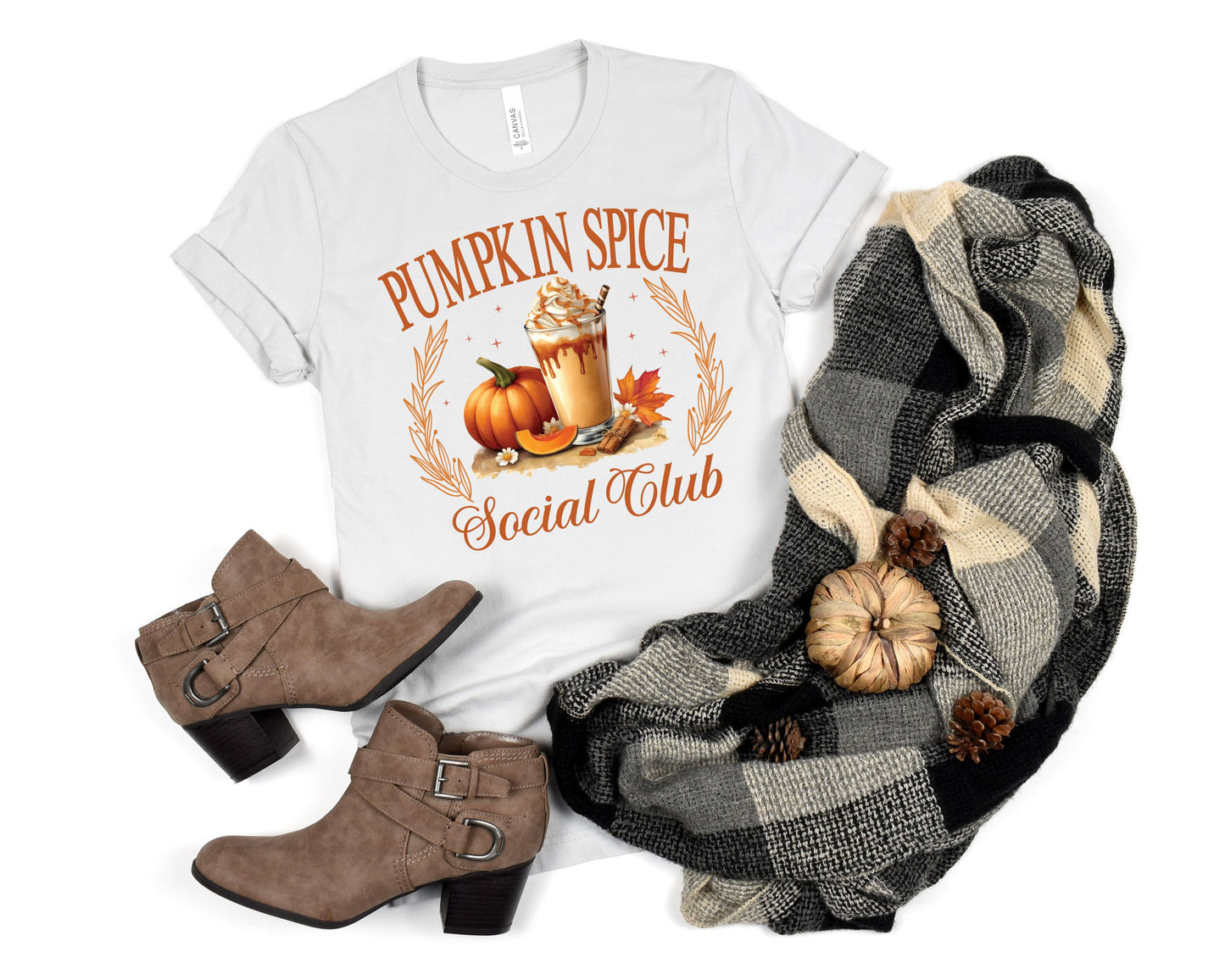 Pumpkin Spice Bella+Canvas Tee