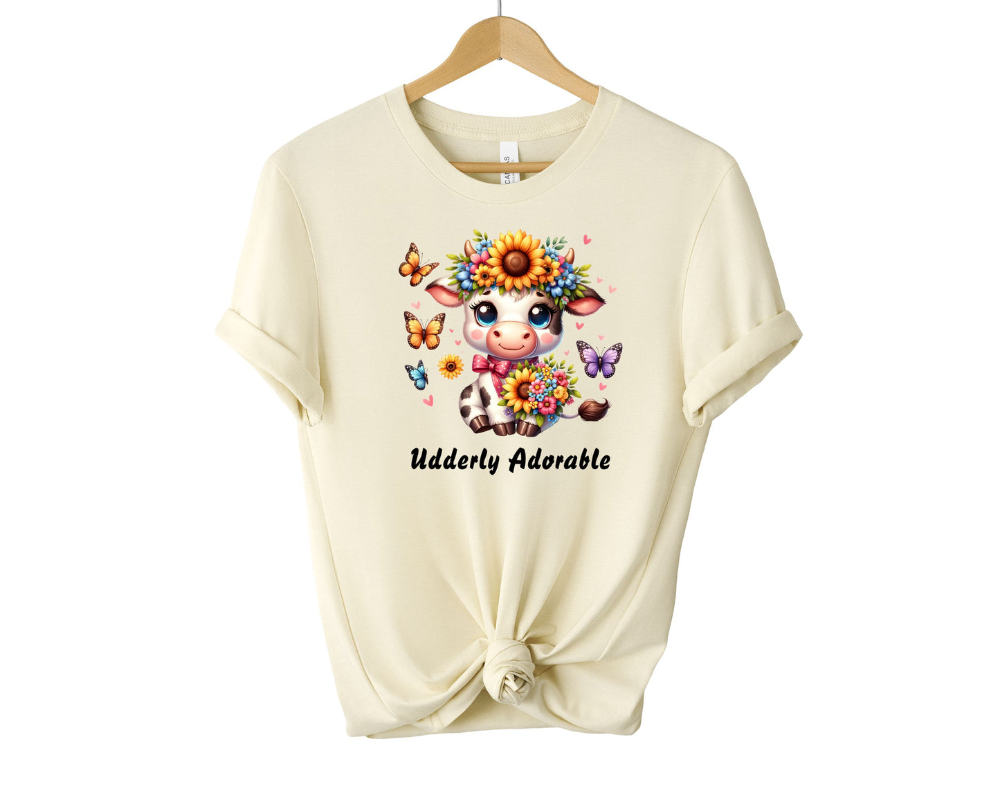 Udderly Adorable Bella+Canvas Short Sleeve T-Shirt