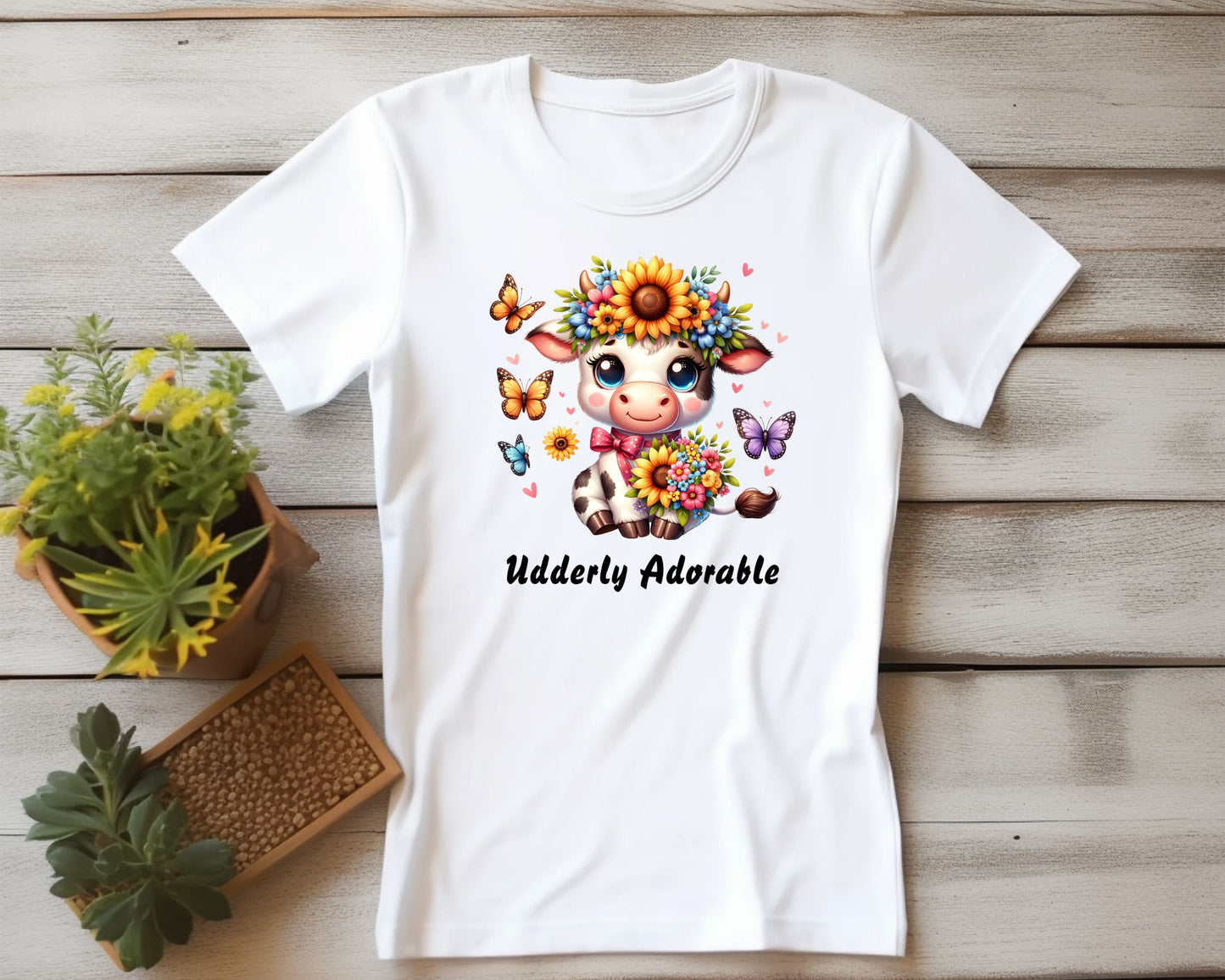 Udderly Adorable Bella+Canvas Short Sleeve T-Shirt