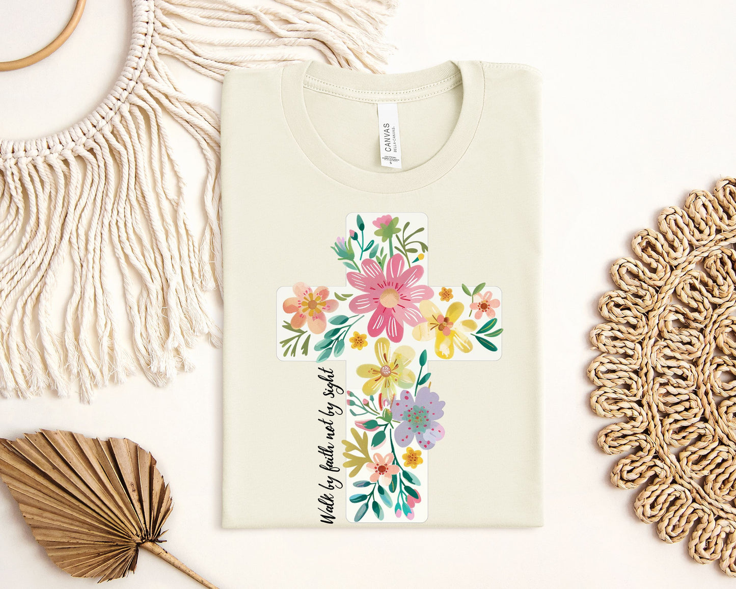 Walk By Faith Bella+Canvas Tee