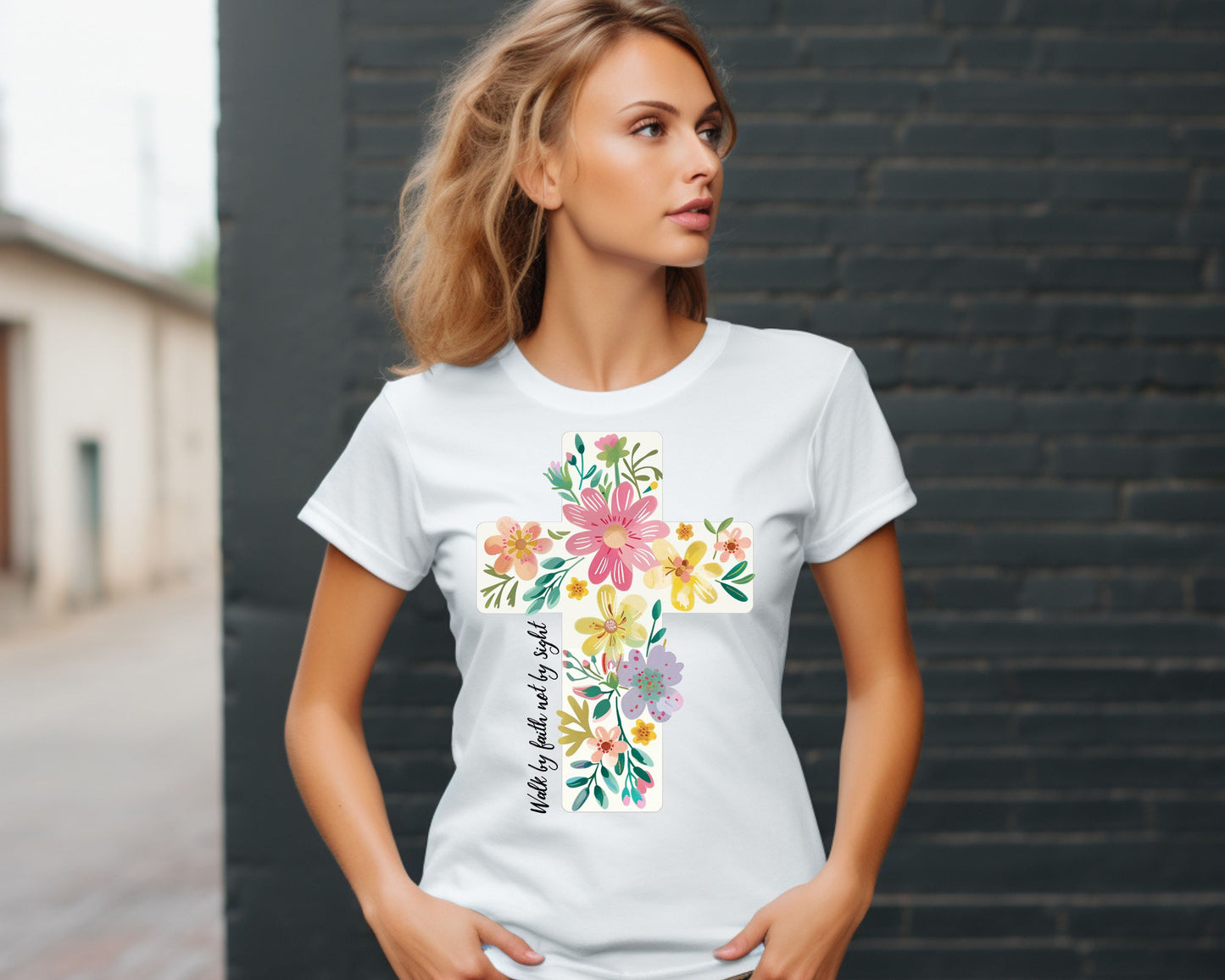 Walk By Faith Bella+Canvas Tee