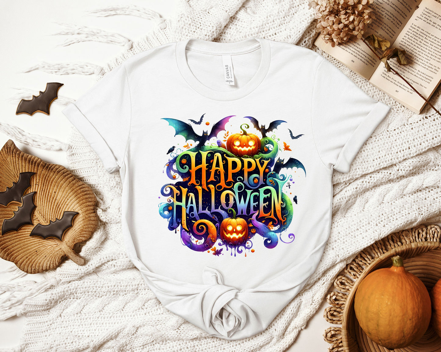 Happy Halloween Bella+Canvas Tee