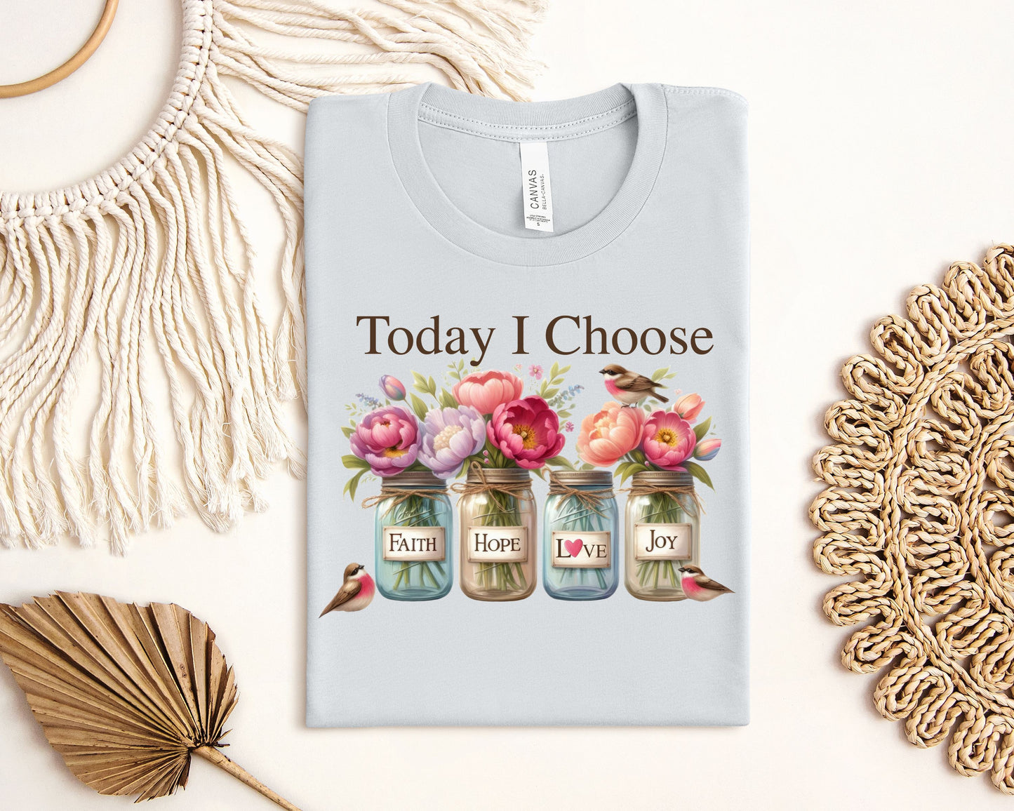 Today I Choose Faith Bella+Canvas Tee